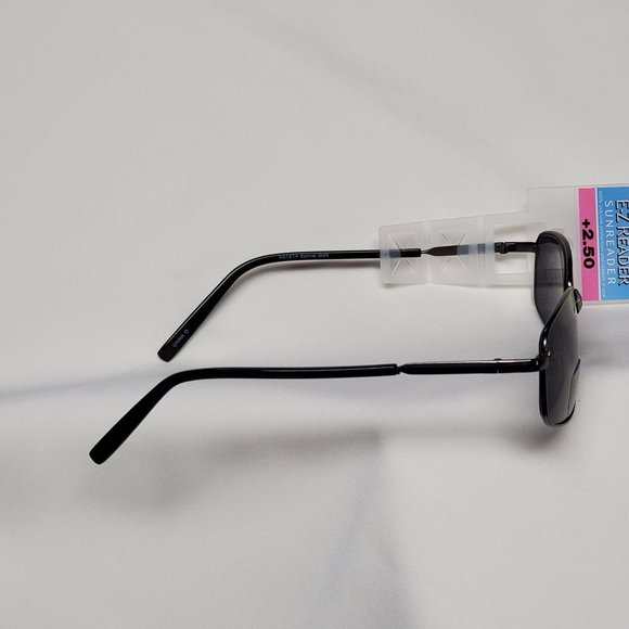 E-Z Reader Sun Reader +2.50 Gunmetal - Picture 6 of 6